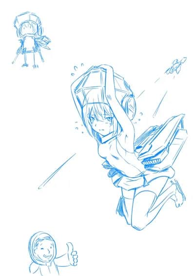 Aurora Star Citizen Ship Girl