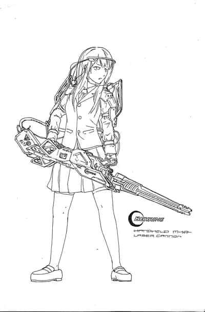 Behring Star Citizen Ship Girl