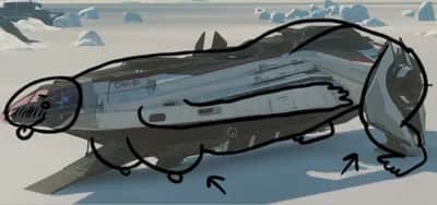 Carrack Star Citizen Ship Girl