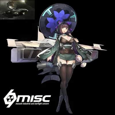 Endeavor Star Citizen Ship Girl
