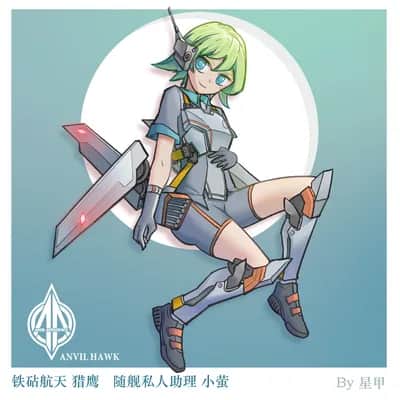Hawk Star Citizen Ship Girl