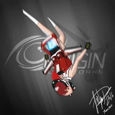 M50 Star Citizen Ship Girl