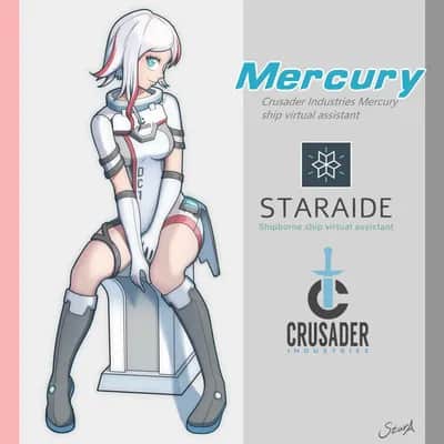 MSR Star Citizen Ship Girl