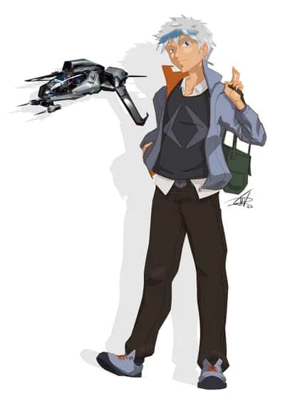 Mustang Star Citizen Ship Girl