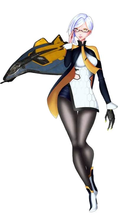 Titan Star Citizen Ship Girl
